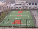 供应江苏承包网球场、篮球场、羽毛球场等工程设施、江阴场地施工建设-无锡恒得利体育设施工程